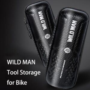 Bike Tool Bags, Road Bike Kit Tool Bag, Bike Storage with Water Bottle Holder, Repair Kit Capsule Hard Shell Bicycle Bag, Mountain Bicycle Tool Pouch Bike Tool Mount, Repair Tool Wrap Case, No Tool