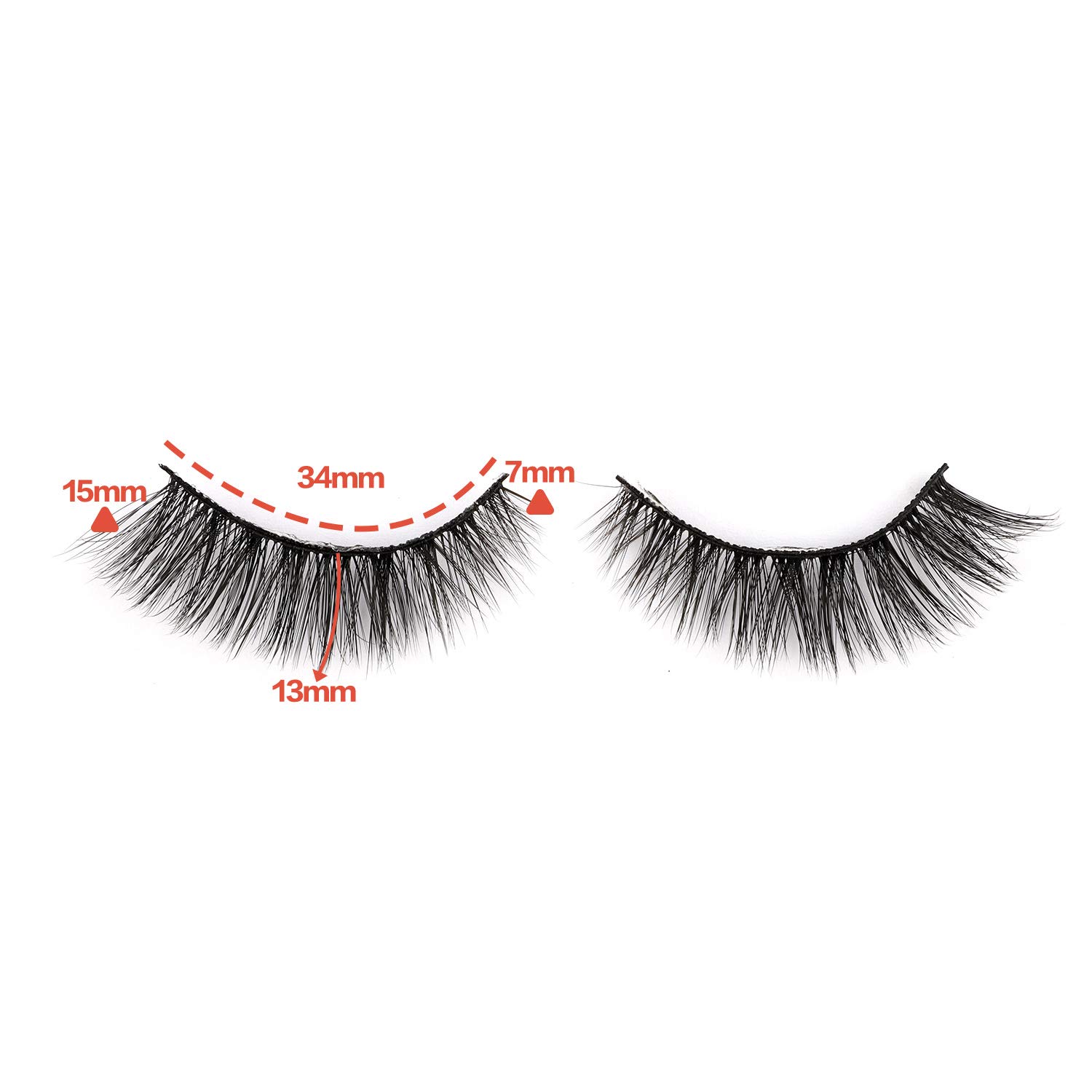 Newcally Lashes False Eyelashes Cat Eyes Wispy Natural Faux Mink Lashes 14 Pairs Pack Light Volume Short Fake Eye Lashes Multipack