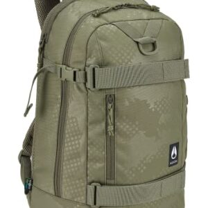 NIXON Gamma Backpack - Olive Dot Camo - Made with REPREVE® Our Ocean™ and REPREVE® recycled plastics.