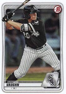 2020 bowman prospects #bp-26 andrew vaughn chicago white sox rc rookie mlb baseball trading card