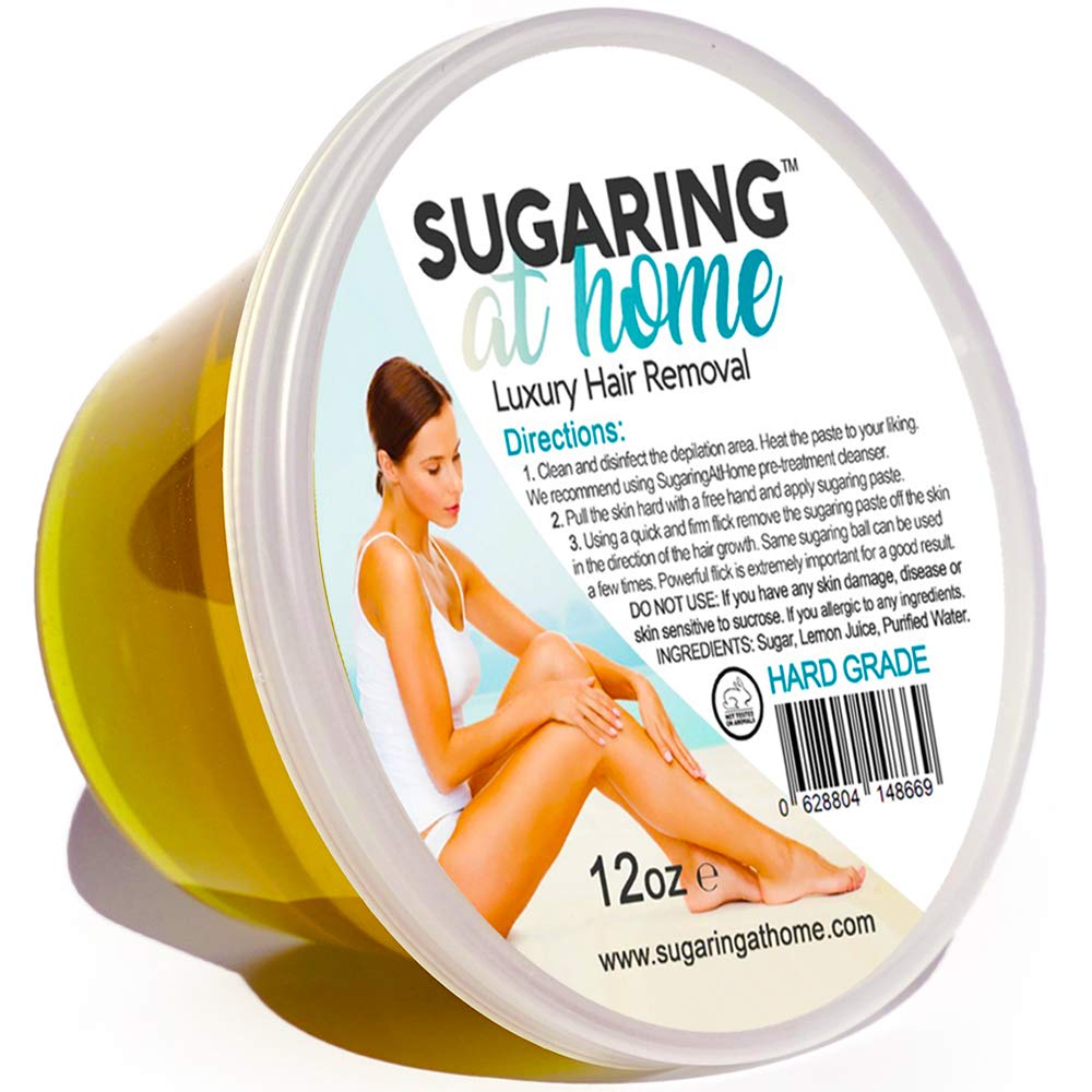 Sugaring Wax for Coarse Hair + Drying Powder, Gloves, Sugaring Applicator