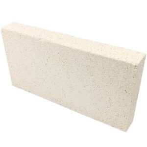 lynn manufacturing insulating fire brick, heat insulation block, low thermal conductivity, 1.25" x 4.5" x 9" split, single pack, 2300-f rated, for kilns, forges, furnaces, soldering, 3143p