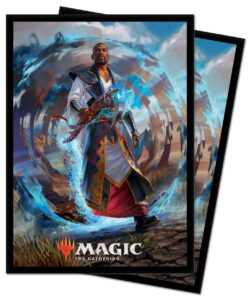 ultra pro magic the gathering: core 2021 teferi deck protector sleeves (100ct)