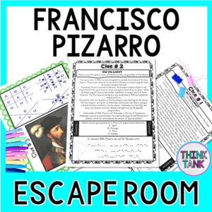 francisco pizarro escape room - explorers
