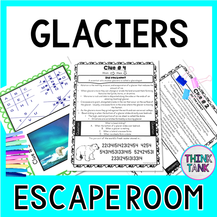 Glaciers Escape Room