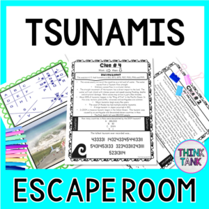 tsunamis escape room - natural disasters