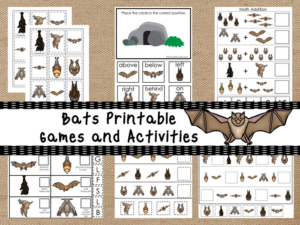 30 printable bats games and activities