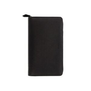 filofax saffiano zippered diary black