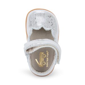 See Kai Run - Susie Mary Jane Shoe for Infants, Silver, Infant 5