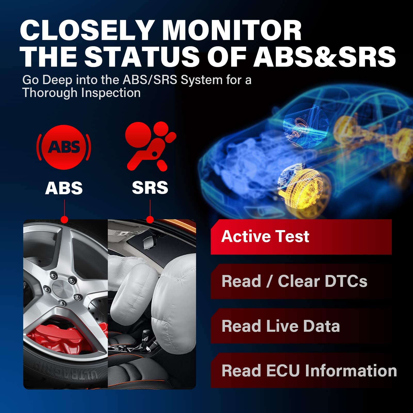 LAUNCH CR629 OBD2 Scanner Newest 2023 Scan Tool with Reset Oil/BMS Service+Live Data, Professional Mechanic Full OBDII Diagnostic Code Reader for Read/Clear DTCs Lifetime Free Update