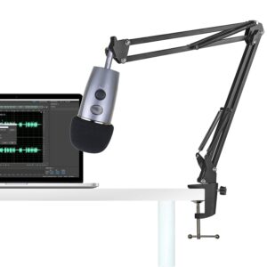 Yeti Nano Mic Stand with Pop Filter - Microphone Boom Arm Stand with Foam Cover Windscreen for Blue Yeti Nano Mic by YOUSHARES