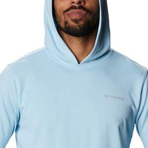 Columbia Men's Mist Trail Hoodie, Sky Blue, Medium