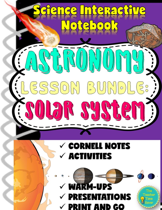 Solar System Lesson Bundle | Space Curriculum