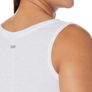 Columbia Women’s Cades Cape Tank Top, Moisture Wicking, Comfort Stretch, White, XX-Large