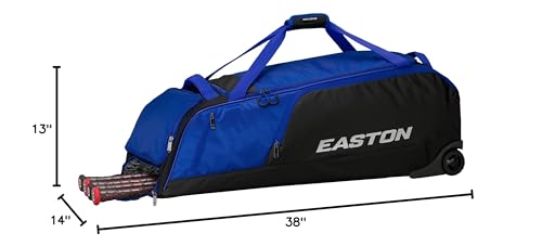 Easton | DUGOUT Bat and Equipment Wheeled Bag | Royal