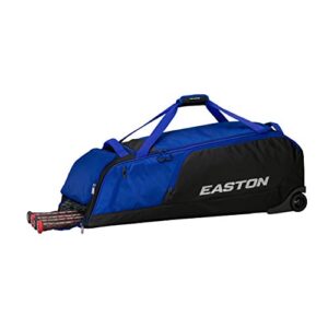 easton | dugout bat and equipment wheeled bag | royal