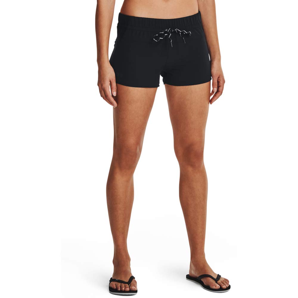 Under Armour Fusion Printed Shorts, Black (002)/Jet Gray, Large