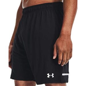 Under Armour Men's Squad Shorts , Black (001)/White , X-Large