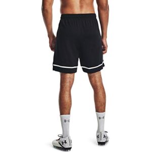 Under Armour Men's Squad Shorts , Black (001)/White , X-Large