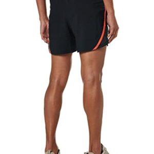 Under Armour Men's Launch 5-inch Shorts , Black (001)/Reflective , Large