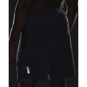 Under Armour Qualifier Speedpocket 9-inch Linerless Shorts, Pitch Gray (012)/Black, Large