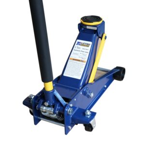 aain® heavy duty 3 ton floor jack, steel hydraulic service jack quick rise with double pump quick lift, blue ht3300