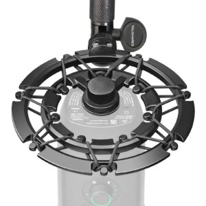 YOUSHARES Blue Yeti X Shock Mount, Latest Alloy Shockmount Reduces Vibration and Shock Noise Matching Boom Arm Mic Stand, Designed for Blue Yeti X Microphone