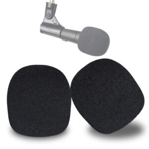 sm58 pop filter compatible with shure sm58 microphone, sm58s sm58-lc ball type mic to reduce wind noises, windscreen microphone cover by youshares (2 pack）