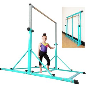 marfula gymnastic bar for kids and teenage ages 3-20, 350 lbs weight capacity, gymnastic kip bar horizontal bar for gymnast, gymnastic training equipment for home and gymnastic center use