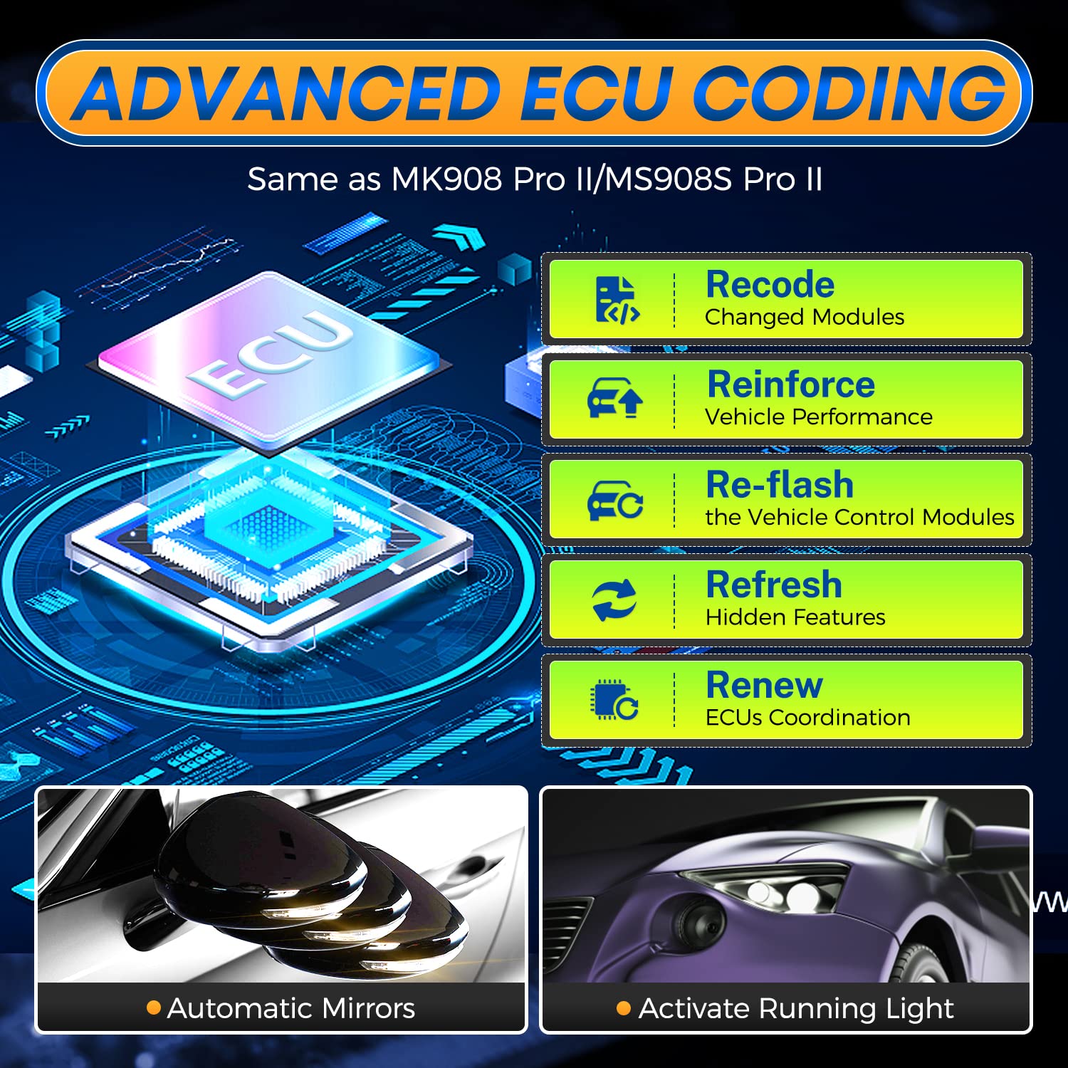 Autel MaxiIM IM608S II: 2024 Same as IM608 PRO II Top IMMO Key FOB Programming Tool, XP400 PRO GBOX3 APB112 IMKPA [Valued $1316], OE ECU Coding, 40+ Service, 3K+ Bidirectional, Up of IM608 PRO/ IM508S