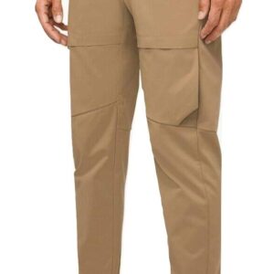 Lululemon Mens Mile View Pant 30" L Bike Camping Hiking Friendly Pants Water Repllent -Brown-Size 32