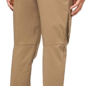 Lululemon Mens Mile View Pant 30" L Bike Camping Hiking Friendly Pants Water Repllent -Brown-Size 32