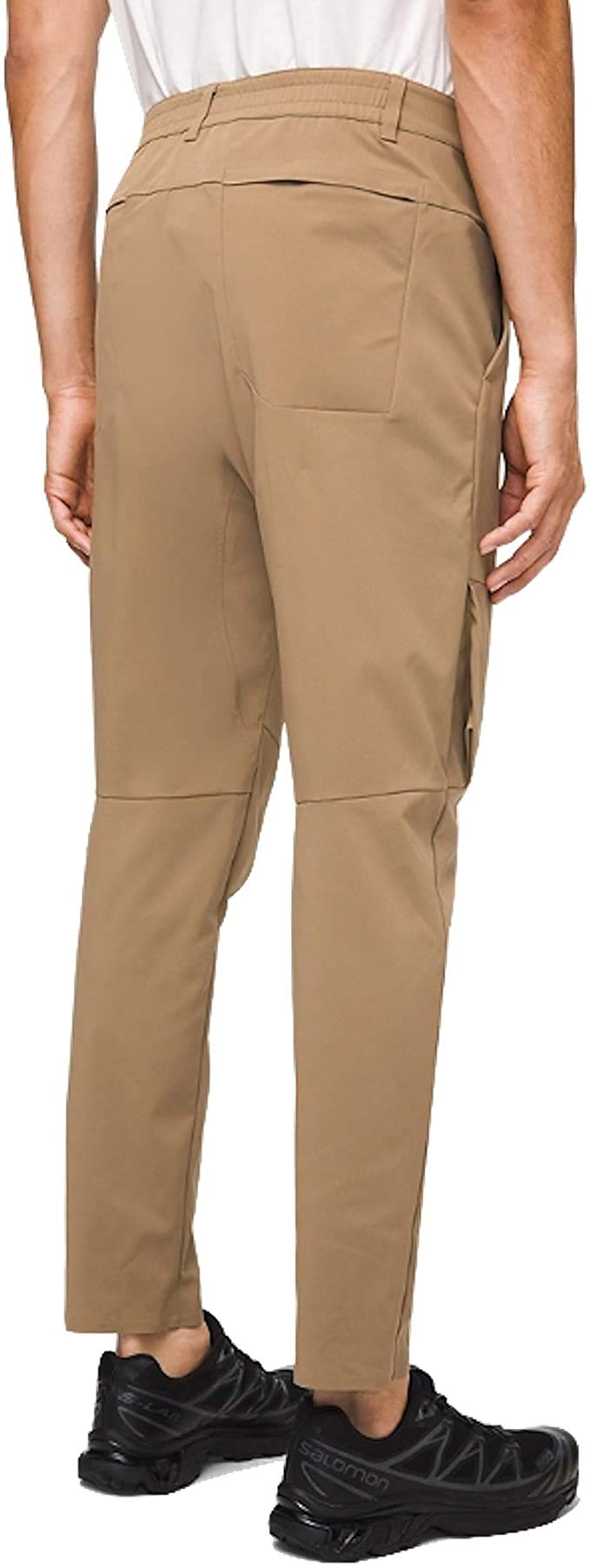 Lululemon Mens Mile View Pant 30" L Bike Camping Hiking Friendly Pants Water Repllent -Brown-Size 32