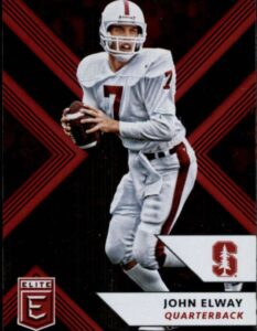 2018 panini elite draft picks #53 john elway stanford cardinal football card