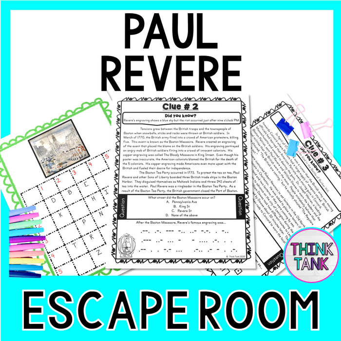 Paul Revere Escape Room