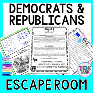 democrats and republicans escape room - political parties