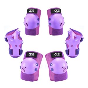 cke kids/youth knee pads for toddler elbow and knee pads toddler protective gear set kids knee pads and elbow pads for toddler girls boys with wrist guards for skating cycling bike rollerblading