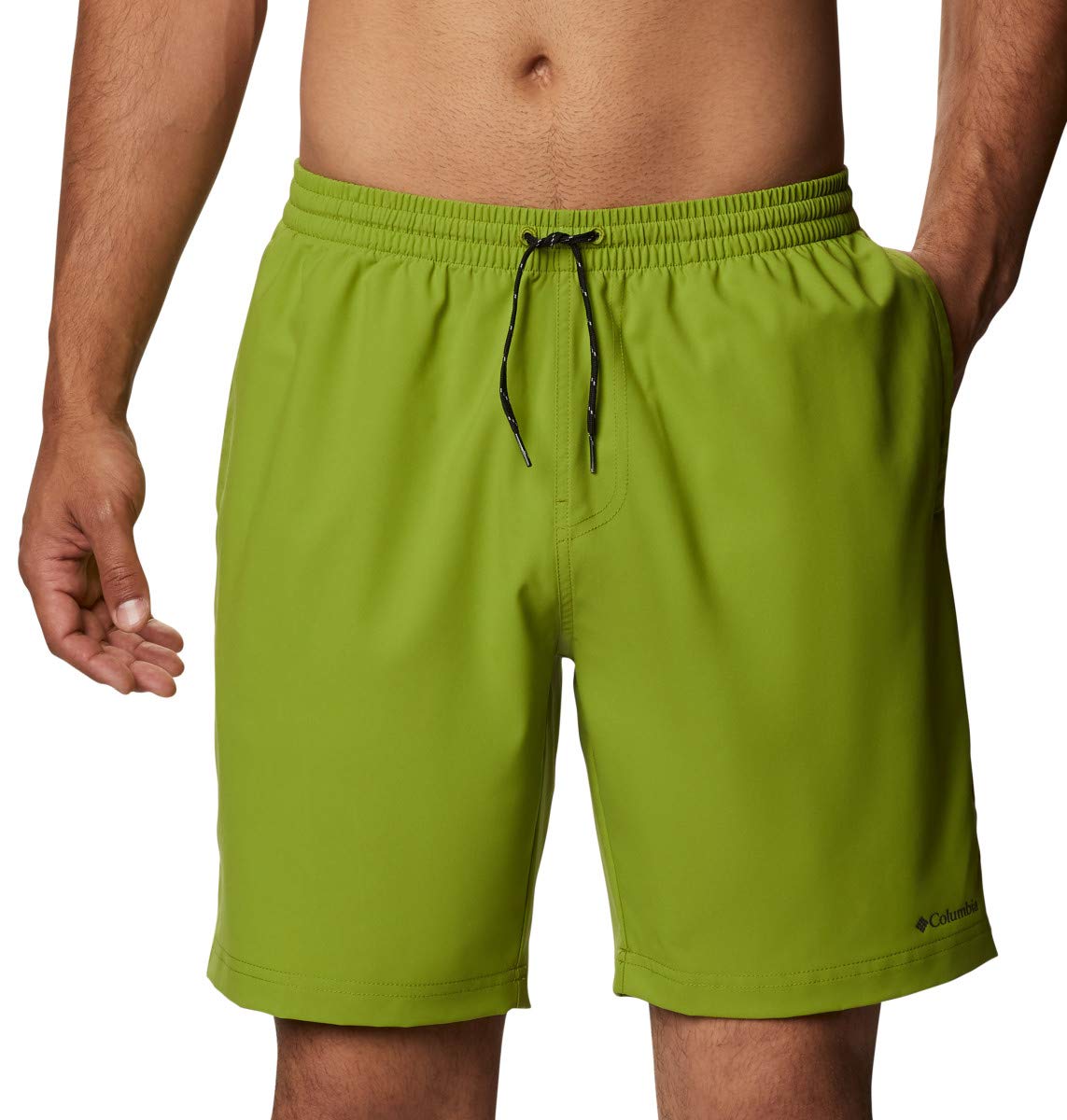 Columbia Men’s Summertide Stretch Short, Sun Protection, Stain Resistant, Matcha, X-Large