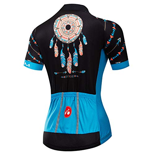 Cycling Jersey Women Mountain Bike Shirts Short Sleeve Road Bicycle Cothing MTB Tops