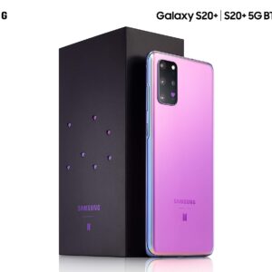 Samsung Galaxy S20+ 5G BTS Edition Factory Unlocked New Android Cell phone US Version| 128GB of Storage | Fingerprint ID and Facial Recognition | Long-Lasting Battery | Haze Purple