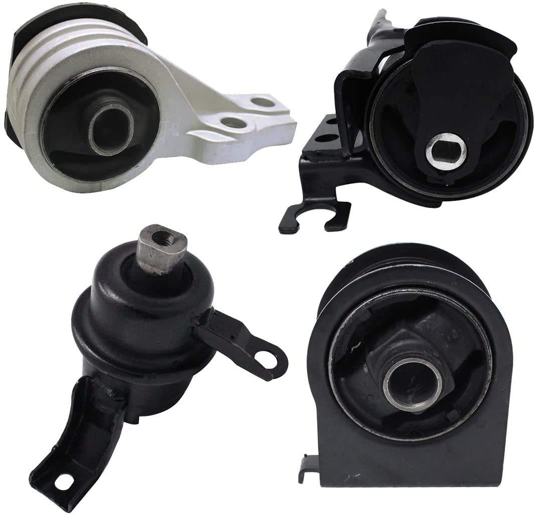 ENA Set of 4 Front Rear Left Engine Motor and Tran Mount 2005 2006 2007 2008 2009 2010 2011 2012 Compatible with Ford Mazda Mercury Escape Tribute Mariner Replacement for A5412 A5441 A5446 A5481