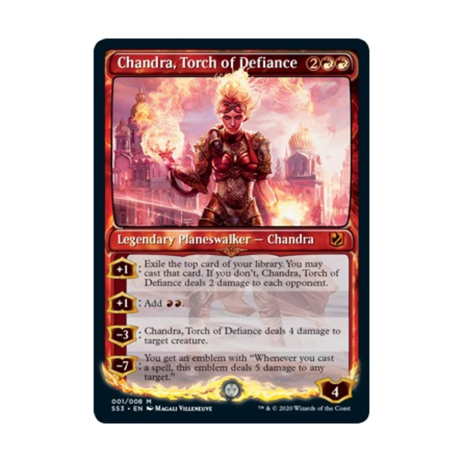 Magic The Gathering MTG Signature Spellbook Chandra EN