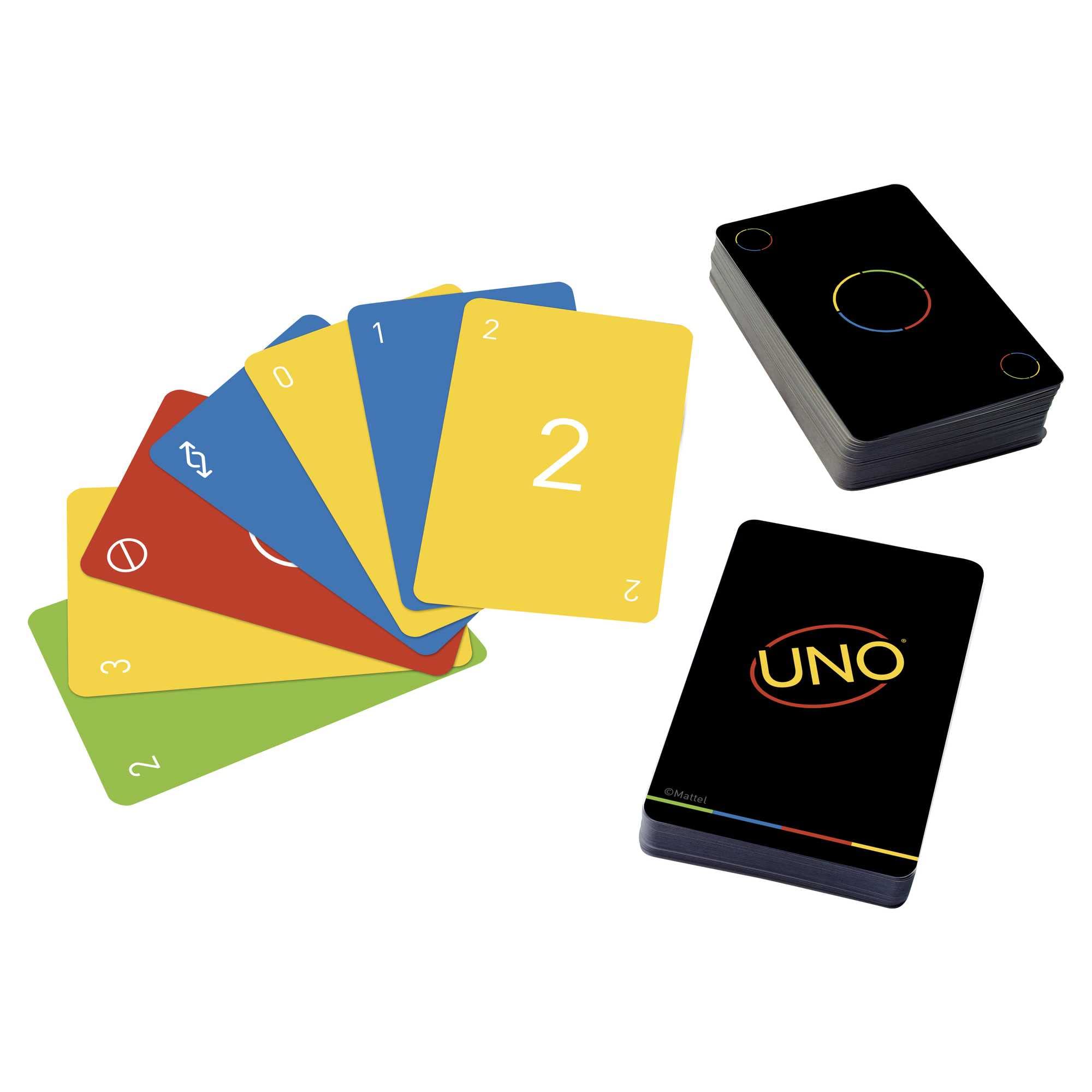 Mattel Games ​​UNO Minimalista Card Game for Adults & Teens Unique Collectible Gift Featuring Designer Graphics by Warleson Oliviera