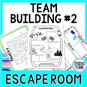 team building #2 escape room - back to school