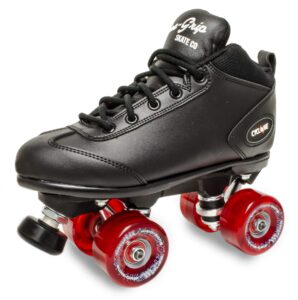 sure-grip cyclone black roller skate outdoor red (10)