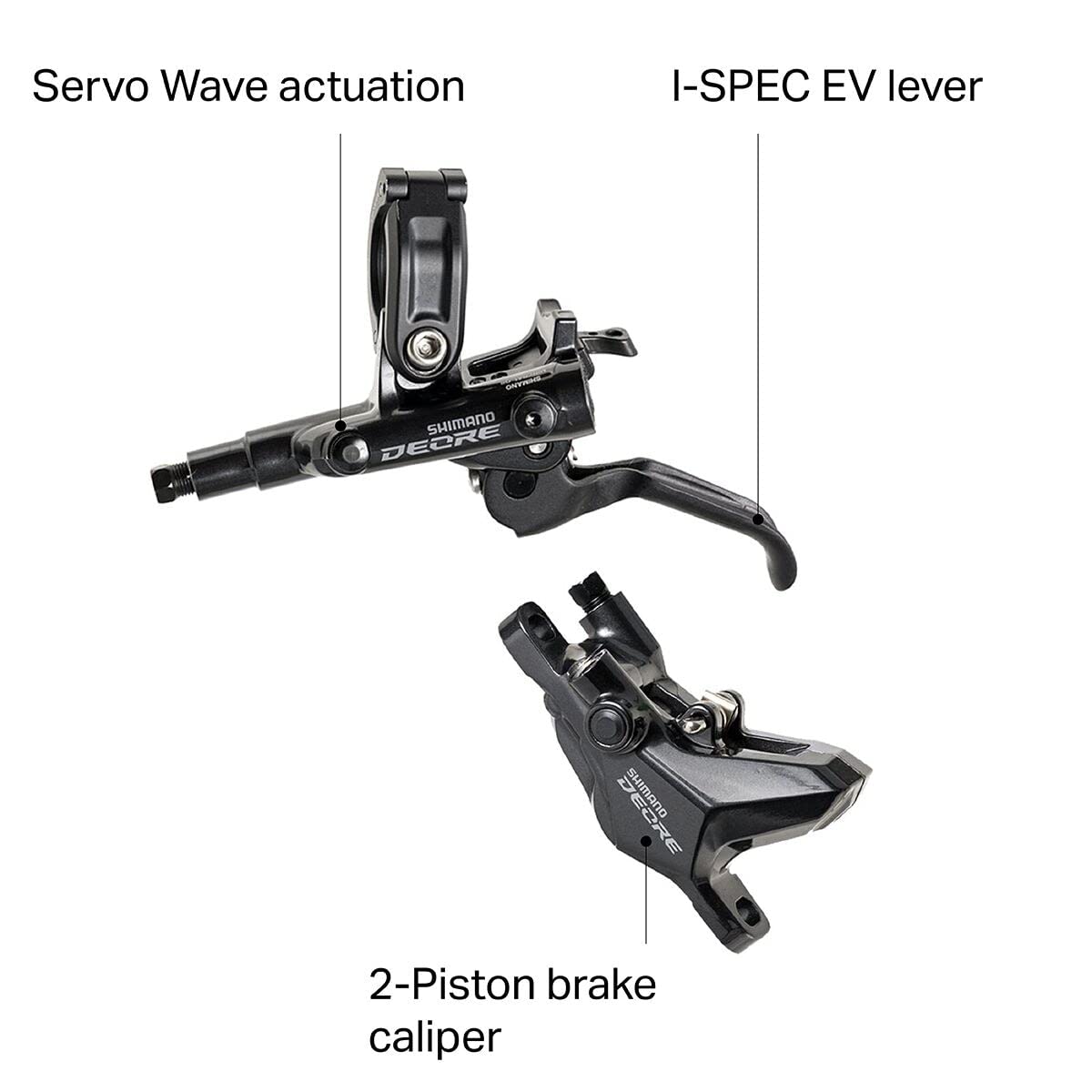 Shimano Deore Br-M6100 Disc Brake Metallic, Front