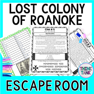 lost colony of roanoke escape room