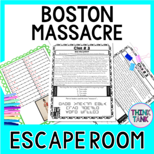 boston massacre escape room