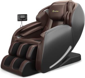 comhoma leather recliner chair rocking 360 swivel recliner chair with heated massage drink holders living room chair black
