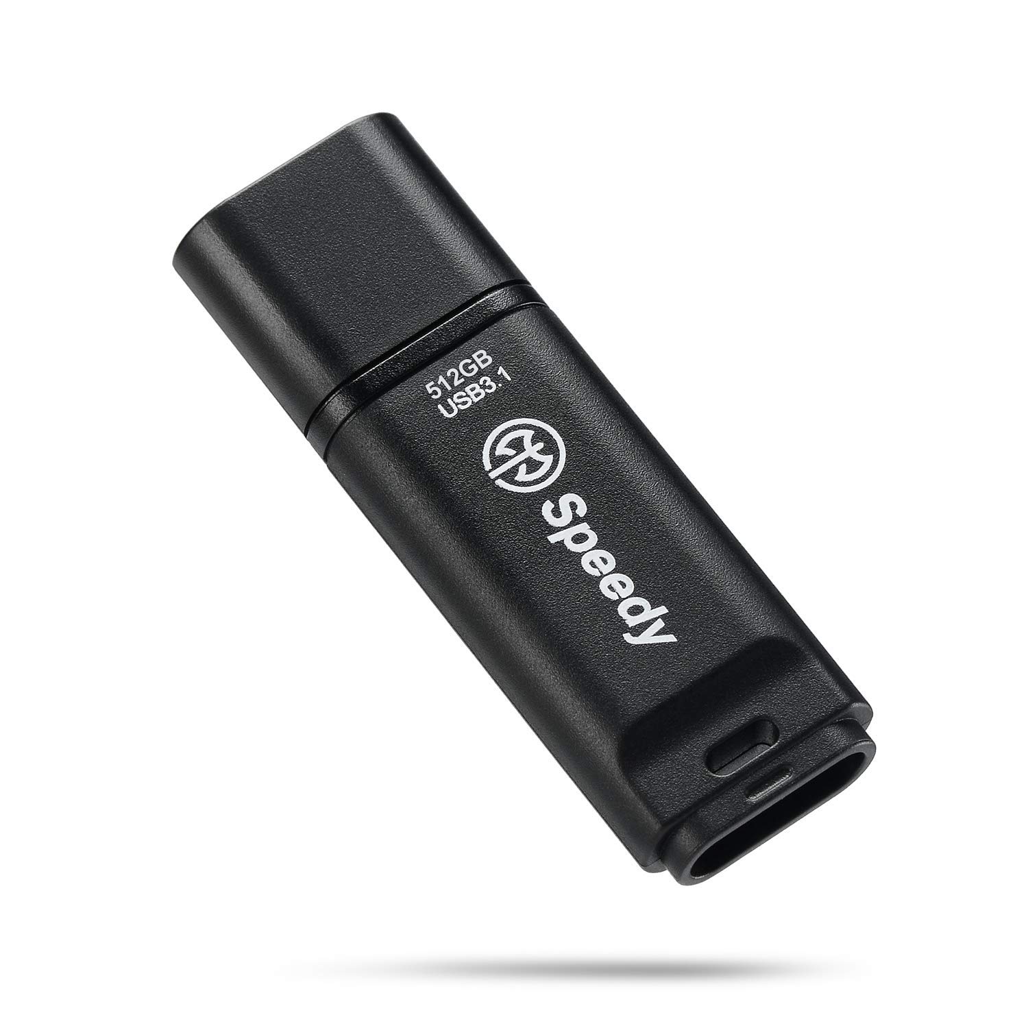 Axe Memory Speedy 512GB USB 3.1 SuperSpeed Flash Drive, Optimal Read Speeds Up to 400 MB/s. Write Speeds Up to 300 MB/s, Matte Black (AX3S512)